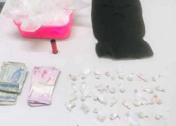 No Centro, Polícia Militar detém homem com entorpecentes