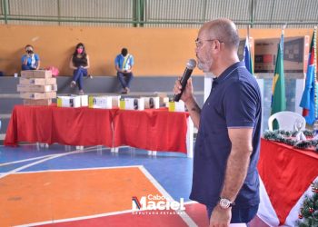 Cabo Maciel destaca entrega de Equipamentos em Escola de Novo Remanso