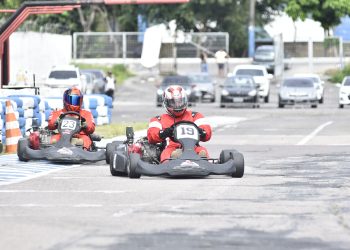 Primeira Etapa do Campeonato Amazonense de Kart 2022 na pista do Kartódromo da Vila Olímpica