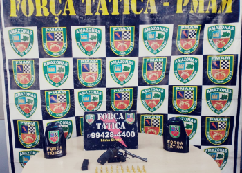 PMAM flagra homem com arma irregular no bairro Tarumã-açu