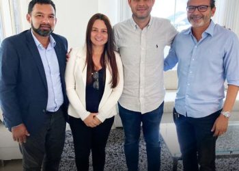 Prefeita de Itapiranga, Denise Lima, Vereador Emiliano Correa e Secretário João Luiz, vão até a ALEAM em busca de apoio para o município.