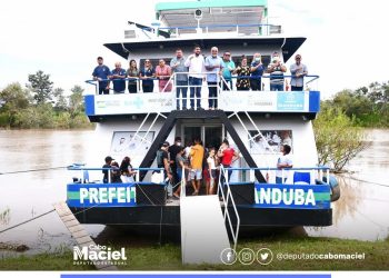 Cabo Maciel participa de Ação Social na Comunidade Santa Luzia da Ilha do Baixio em Iranduba