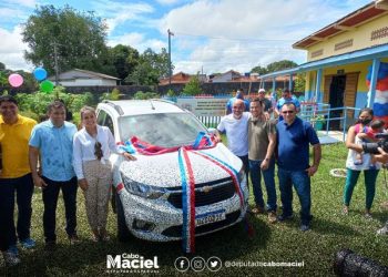 Cabo Maciel parabeniza Governador Wilson Lima pela entrega de Veículo para Programa Criança Feliz em Parintins