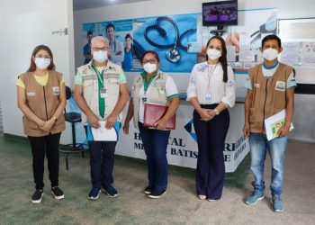 Departamento de Vigilância Sanitária (DEVISA), realiza Inspeção no Hospital do município de Itapiranga