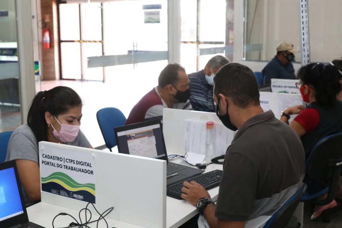 Sine Amazonas divulga 100 vagas de emprego em diversas áreas para esta quinta-feira (24/03)