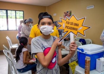 Dia de Multivacinação mobiliza mais de 1 mil crianças em Manaus