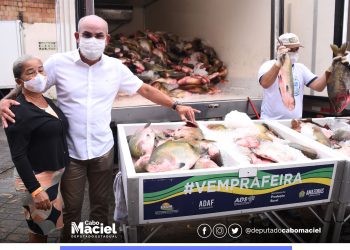 Cabo Maciel solicita do Governo a Doação de Peixes para Famílias em Vulnerabilidade Social