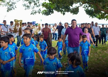 Prefeito Beto D’ângelo entrega duas Escolas Municipais, no Pesqueiro e Marrecão, em Manacapuru