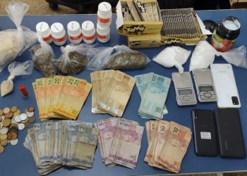 Em Caapiranga, PC-AM prende indivíduos, em flagrante, pelos crimes de tráfico de drogas e posse de munição de arma de fogo