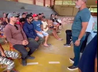 Cabo Maciel reitera o compromisso do envio de emenda para reforma do Laboratório e implantação de Poços em Itapiranga