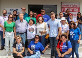 ‘O grande potencial do Amazonas está em sua biodiversidade’, diz Arthur Neto em palestra para universitários de Manacapuru