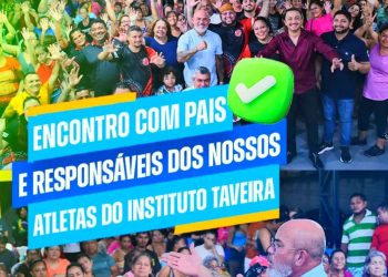 Cabo Maciel participa de Encontro com Pais e Responsáveis dos Atletas do Instituto Taveira