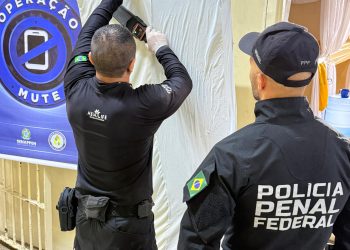 Operação Mute: Seap participação da ação de remoção de aparelhos celulares de unidades prisionais