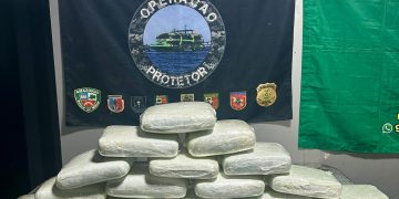 Base Arpão 2: Forças de Segurança apreende 20 kg de maconha do tipo skunk e prende suspeito por tráfico de drogas em Coari